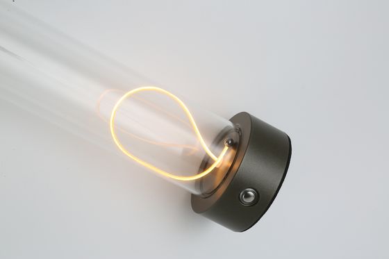 โคมไฟโต๊ะแบบขั้นต่ํา โคมไฟโต๊ะแบบไร้สาย โคมไฟโต๊ะแบบLED สามารถชาร์จใหม่ โคมไฟเตียงนอนที่ทันสมัย สามารถดิมได้