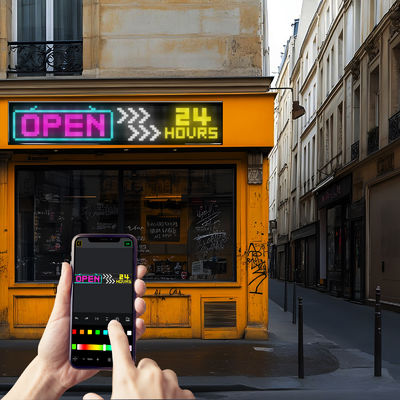 หน้าจอเมทริกซ์ LED แบบยืดหยุ่น 3500 Nits ความสว่าง 100 อายุการใช้งาน พร้อมจอแสดงผลแบบยืดหยุ่นและขนาดพิกเซล 16*96+