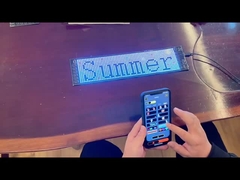 หน้าจอ LED แบบยืดหยุ่น 100 Lifetime พร้อมจอแสดงผลแบบยืดหยุ่นและขนาดพิกเซล 16*96plus