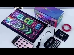 หน้าจอ LED ยืดหยุ่น ความสว่างสูง 3500 Nits การเชื่อมต่อบลูทูธ ขนาด 1330x192 มม.